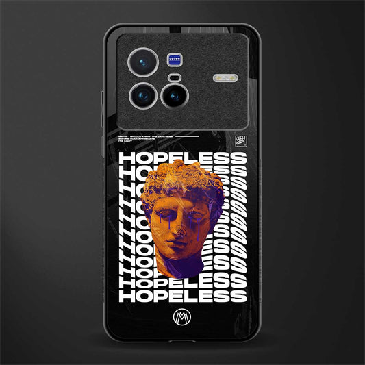 hopeless greek glass case for vivo x80 image