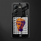 hopeless greek back phone cover | glass case for vivo v25 pro 5g