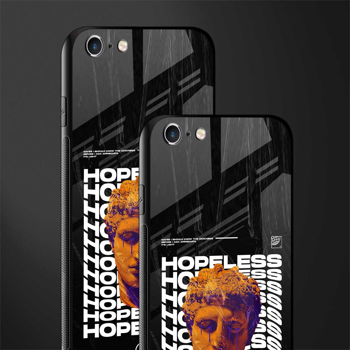 hopeless greek glass case for iphone 6 plus image-2