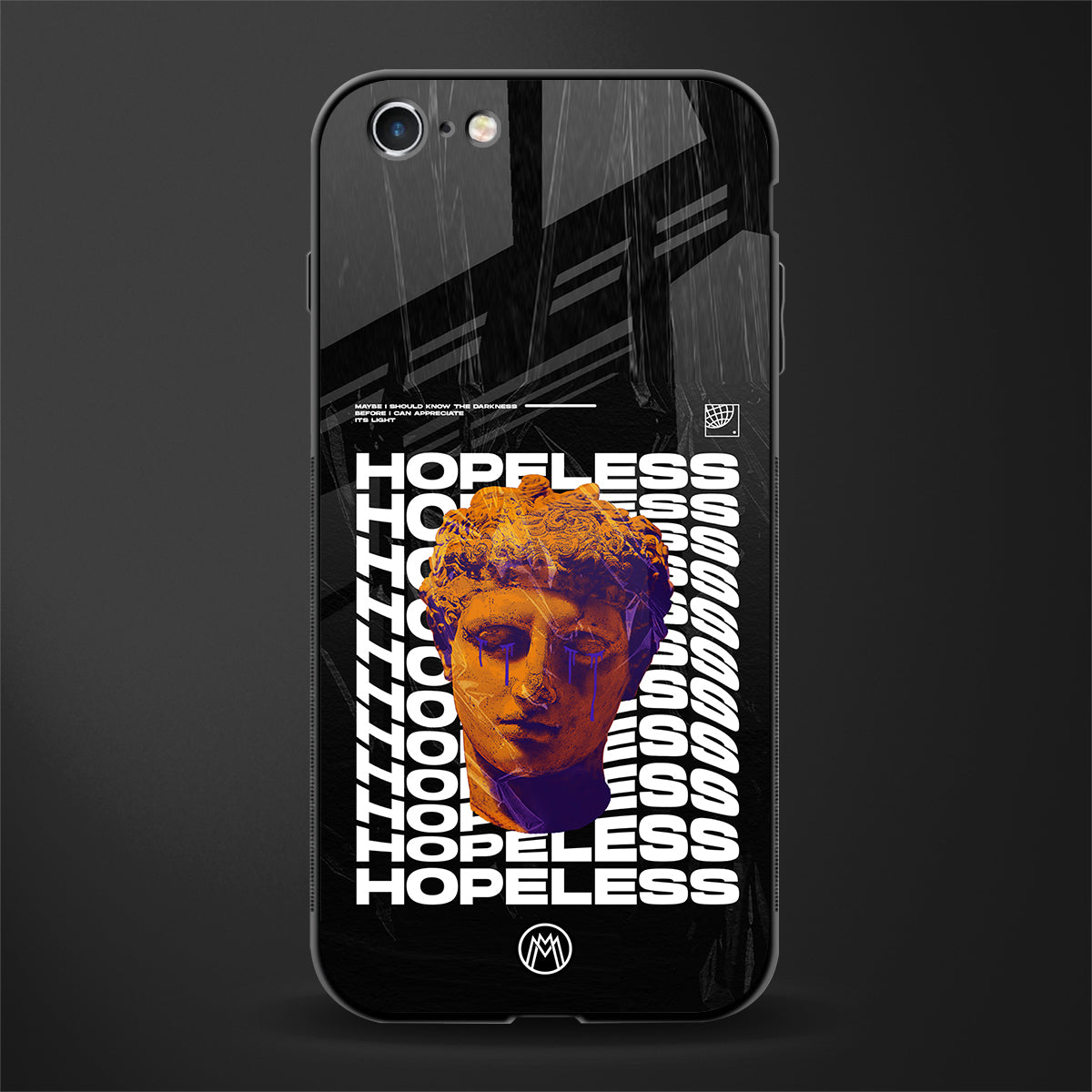 hopeless greek glass case for iphone 6s plus image