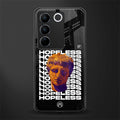 hopeless greek back phone cover | glass case for vivo v27 pro 5g