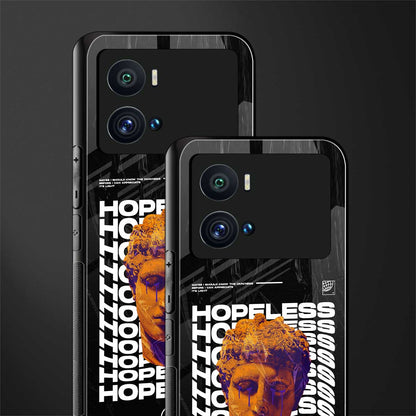 hopeless greek back phone cover | glass case for iQOO 9 Pro