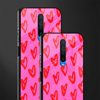 hot pink soul glass case for poco x2 image-2