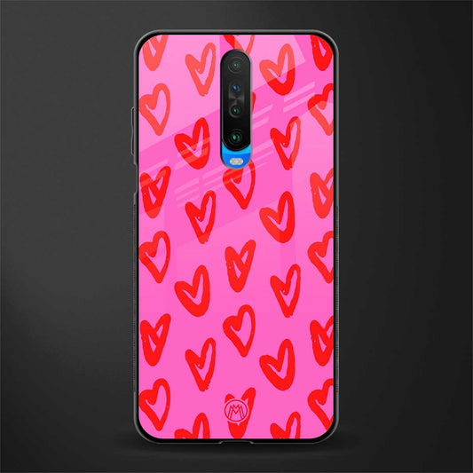 hot pink soul glass case for poco x2 image