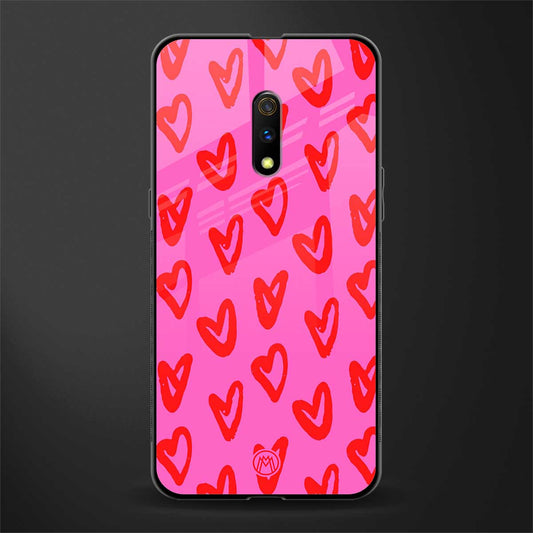 hot pink soul glass case for realme x image