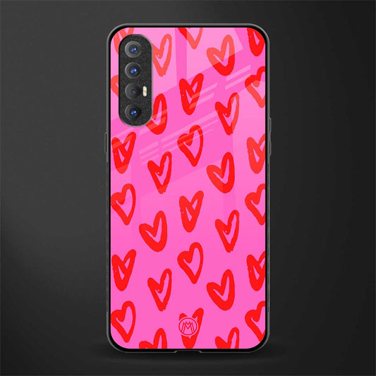 hot pink soul glass case for oppo reno 3 pro image