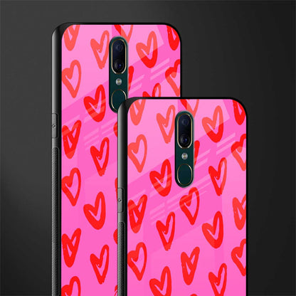 hot pink soul glass case for oppo f11 image-2