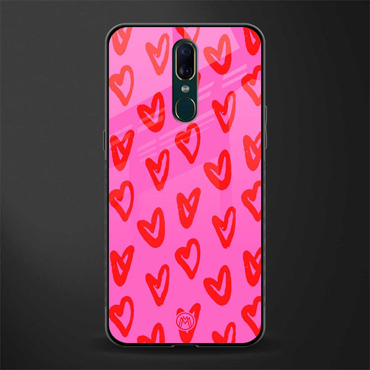 hot pink soul glass case for oppo a9 image