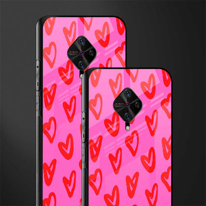 hot pink soul glass case for vivo s1 pro image-2