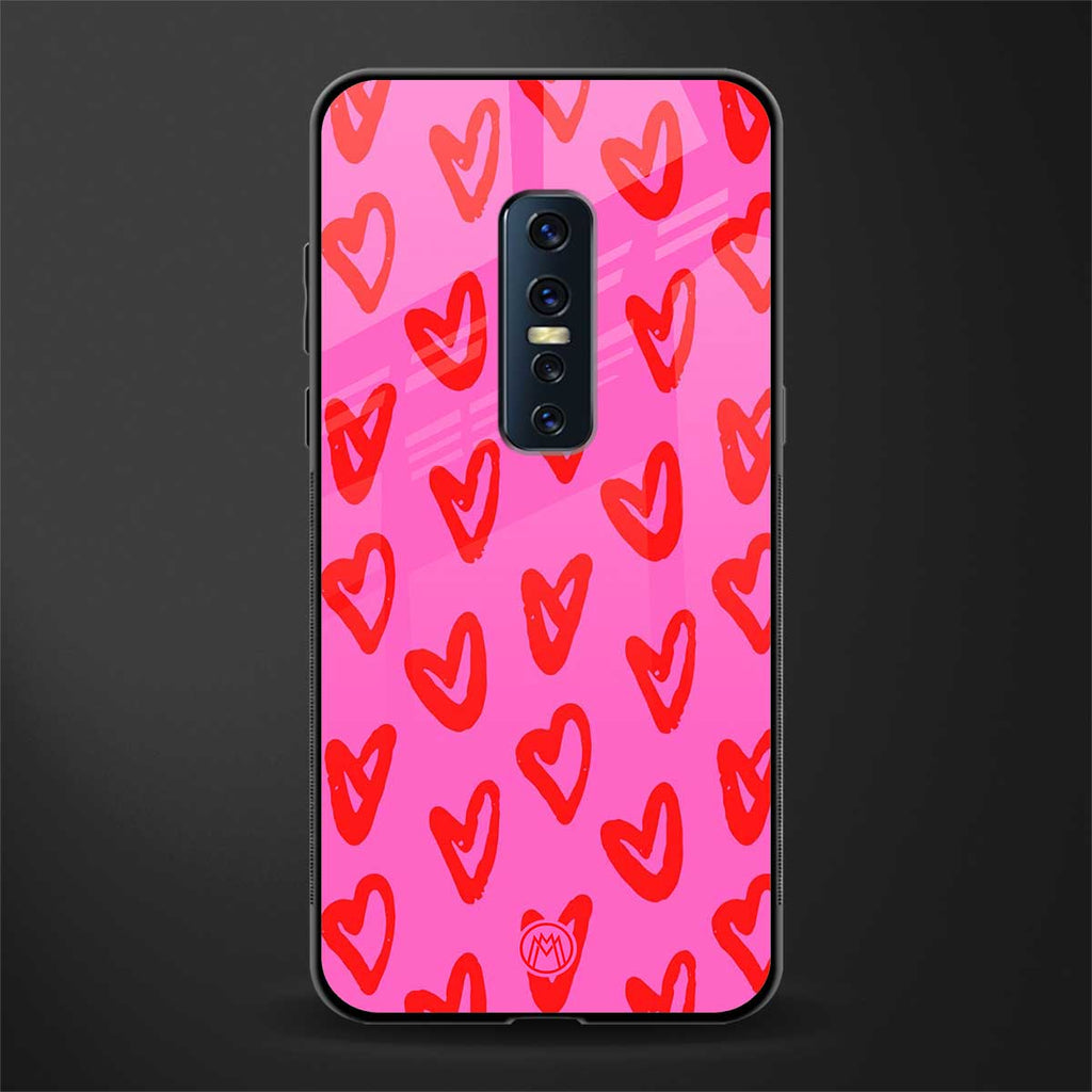hot pink soul glass case for vivo v17 pro image