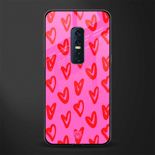 hot pink soul glass case for vivo v17 pro image