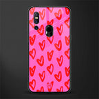 hot pink soul glass case for vivo v15 image