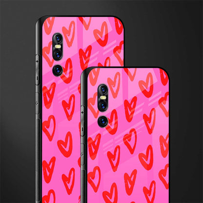 hot pink soul glass case for vivo v15 pro image-2