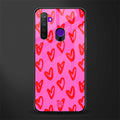 hot pink soul glass case for realme 5 image
