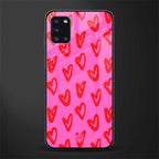 hot pink soul glass case for samsung galaxy a31 image