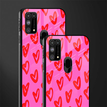 hot pink soul glass case for samsung galaxy m31 prime edition image-2