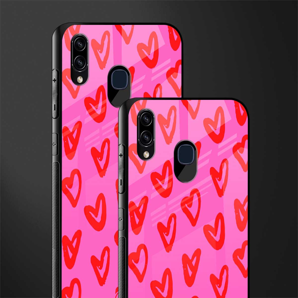 hot pink soul glass case for samsung galaxy m10s image-2