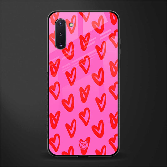 hot pink soul glass case for samsung galaxy note 10 image