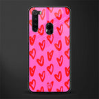hot pink soul glass case for redmi note 8 image