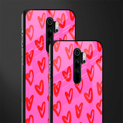 hot pink soul glass case for redmi note 8 pro image-2