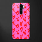 hot pink soul glass case for redmi note 8 pro image