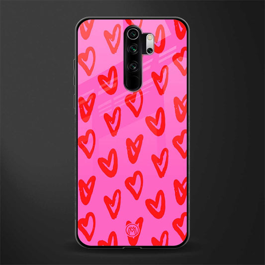 hot pink soul glass case for redmi note 8 pro image