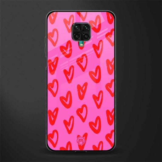 hot pink soul glass case for redmi note 9 pro image