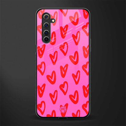 hot pink soul glass case for realme 6 pro image