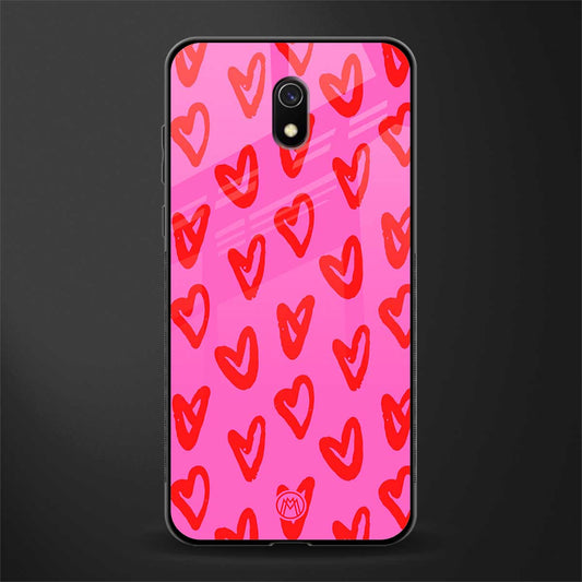 hot pink soul glass case for redmi 8a image