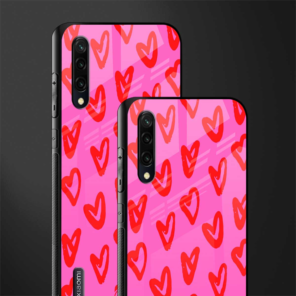 hot pink soul glass case for mi a3 redmi a3 image-2