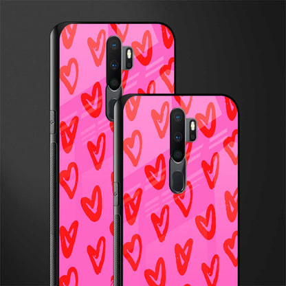 hot pink soul glass case for oppo a5 2020 image-2