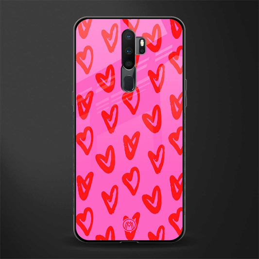 hot pink soul glass case for oppo a9 2020 image