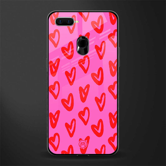 hot pink soul glass case for oppo a7 image