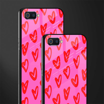 hot pink soul glass case for realme c2 image-2