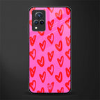 hot pink soul glass case for vivo v21 5g image