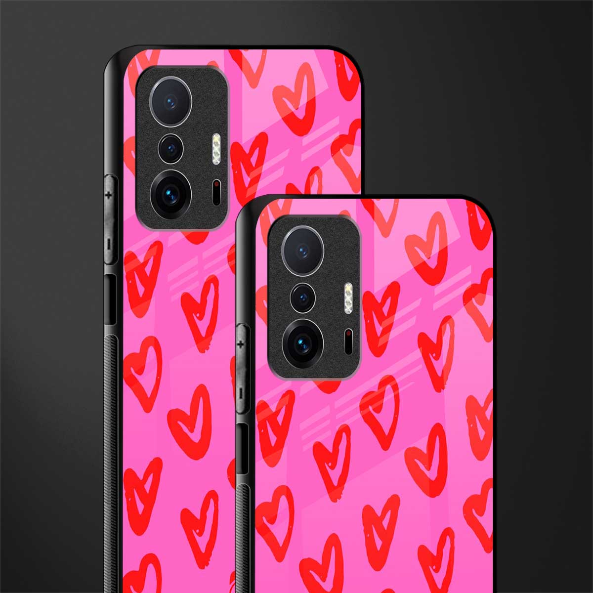 hot pink soul glass case for mi 11t pro 5g image-2