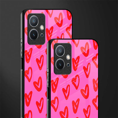 hot pink soul glass case for vivo y75 5g image-2