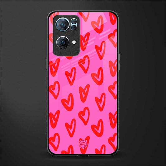 hot pink soul glass case for oppo reno7 pro 5g image