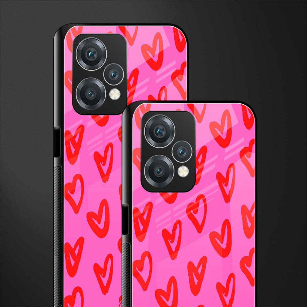 hot pink soul back phone cover | glass case for realme 9 pro 5g
