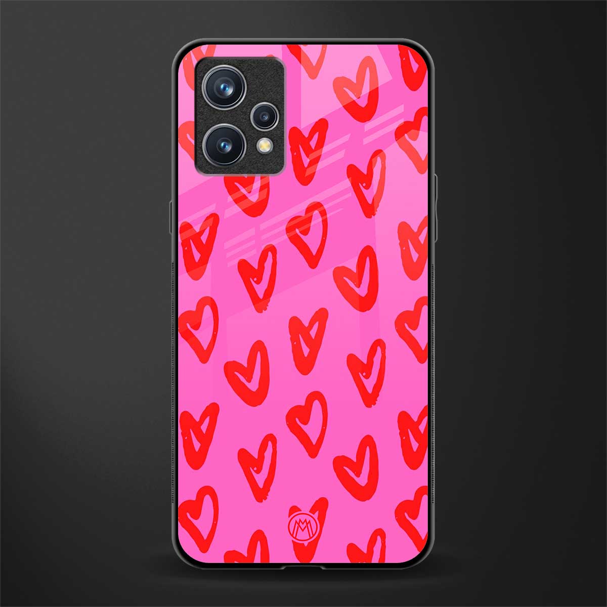 hot pink soul glass case for realme 9 4g image