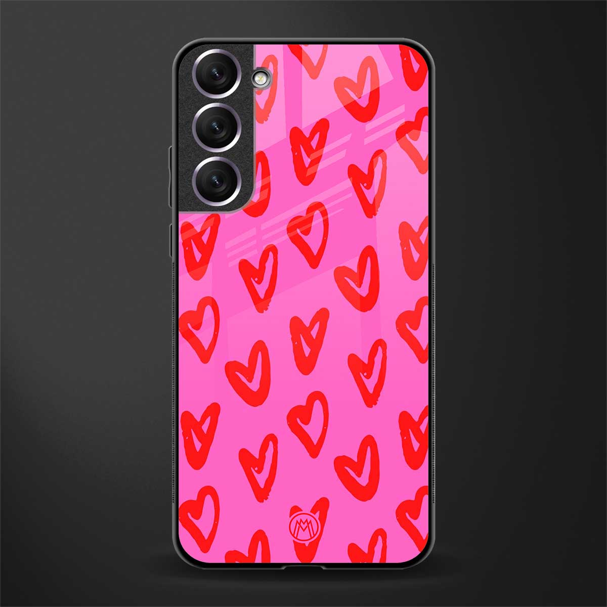hot pink soul glass case for samsung galaxy s21 image
