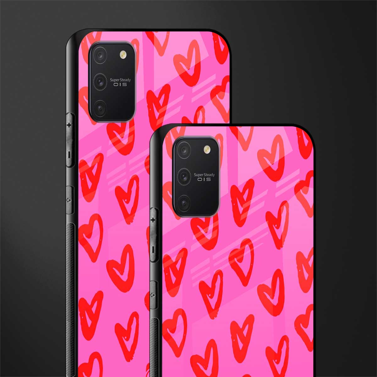 hot pink soul glass case for samsung galaxy a91 image-2