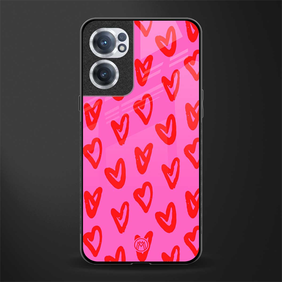 hot pink soul glass case for oneplus nord ce 2 5g image