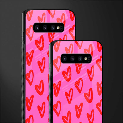 hot pink soul glass case for samsung galaxy s10 plus image-2