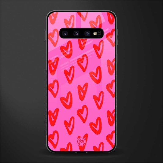 hot pink soul glass case for samsung galaxy s10 image