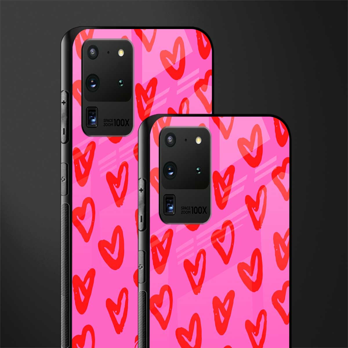 hot pink soul glass case for samsung galaxy s20 ultra image-2