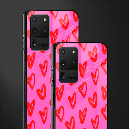 hot pink soul glass case for samsung galaxy s20 ultra image-2