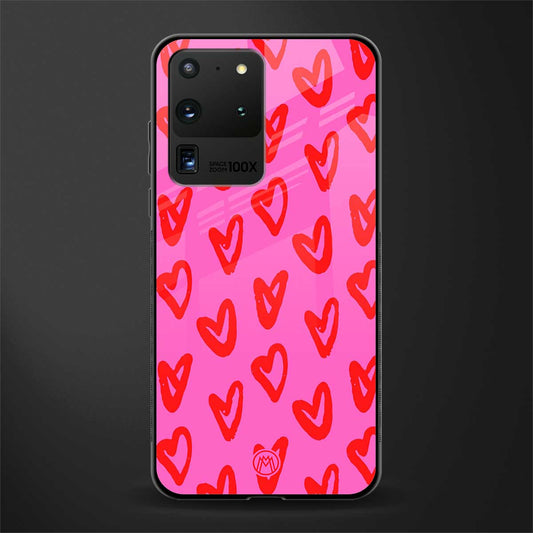 hot pink soul glass case for samsung galaxy s20 ultra image