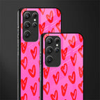 hot pink soul glass case for samsung galaxy s22 ultra 5g image-2