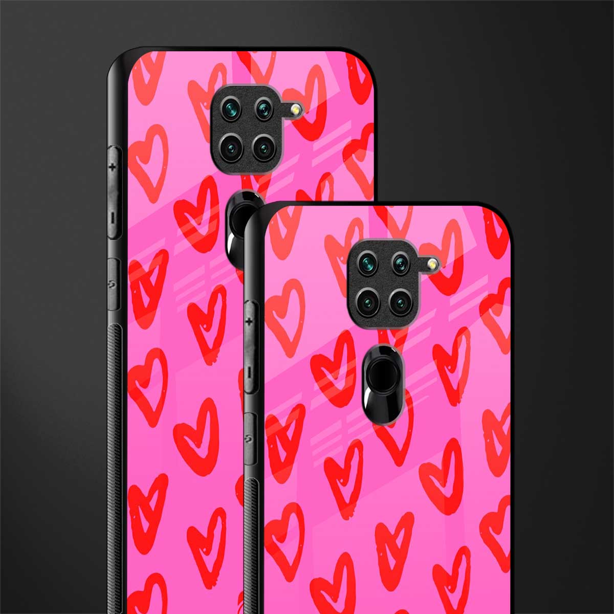 hot pink soul glass case for redmi note 9 image-2